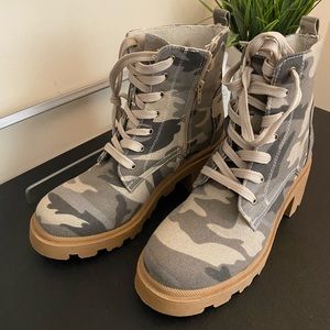 Lug Sole Combat Boots